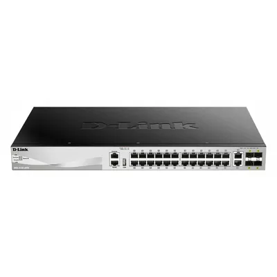 D-Link Przełącznik zarządzalny DGS-3130-30TS Switch 24GE 2x10G 4xSFP+