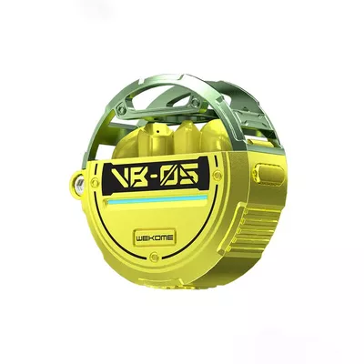 WEKOME Słuchawki bezprzewodowe VB05 Vanguard Series Bluetooth V5.3 TWS z etui ładującym (Zielony)