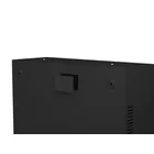 Lanberg Szafa instalacyjna rack wisząca 19 cali 4u+3u 540x200 niskoprofilowa (złożona) czarna