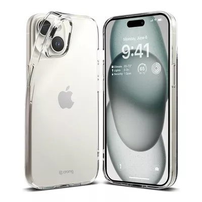 CRONG Etui Crystal Slim Cover iPhone 15