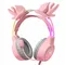 Onikuma Słuchawki gamingowe X15 PRO Buckhorn różowe (przewodowe)