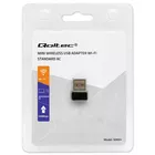 Qoltec Ultraszybki bezprzewodowy mini adapter USB Wi-Fi | standard AC | 650Mbps