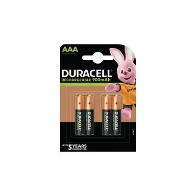 Duracell Akumulatory AAA/HR3 900mAh blister 4 sztuki