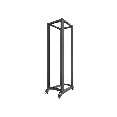 Lanberg Stojak Open rack 42U 600x1000 czarny