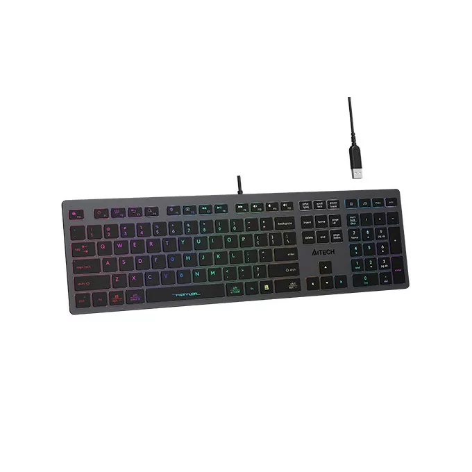 A4 Tech Klawiatura FStyler FX60H (neonowe podświetlenie)