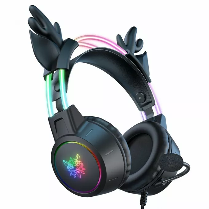Onikuma Słuchawki gamingowe X15 PRO Buckhorn Czarne