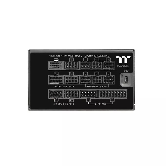 Thermaltake zasilacz - Toughpower iRGB digital 1250W F modular Titanium 14cm  Gen5