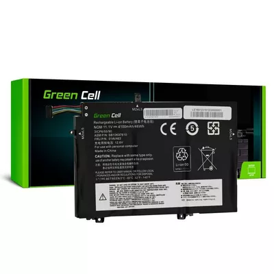 Green Cell Bateria L17L3P52 11,1V 4100mAh do Lenovo ThinkPad L480 L580 L14