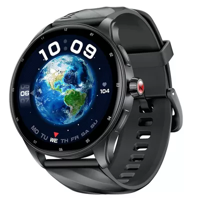 Kumi Smartwatch GW5 Pro 1.43 cala 300 mAh Czarny