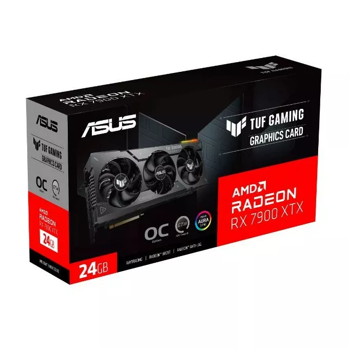 Asus Karta graficzna Radeon RX 7900 XTX GAMING OC 24GB GDDR6 384bit 3DP