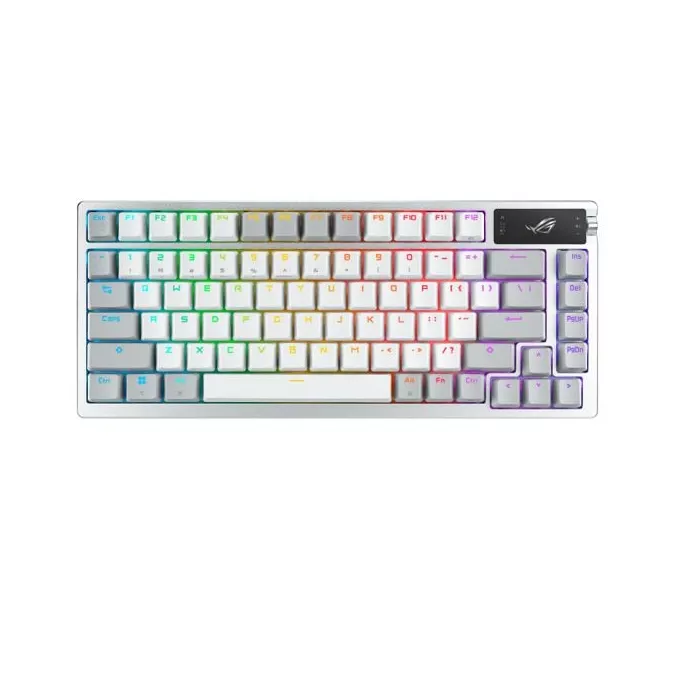 Asus Klawiatura ROG Azoth White NX OLED 8000Hz/0.125ms/NX/USB 2.0
