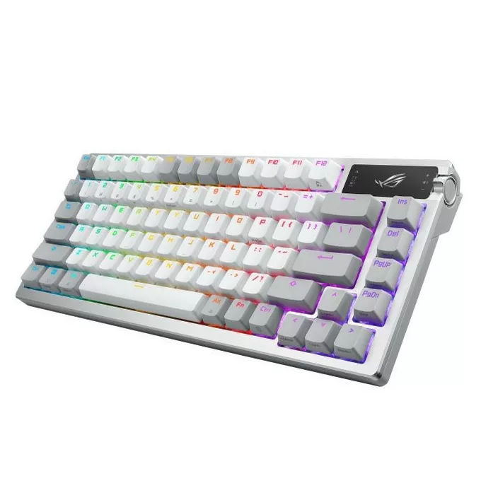 Asus Klawiatura ROG Azoth White NX OLED 8000Hz/0.125ms/NX/USB 2.0