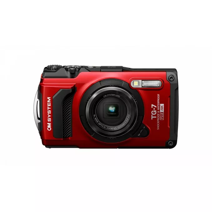 Olympus Aparat TG-7 czerwony