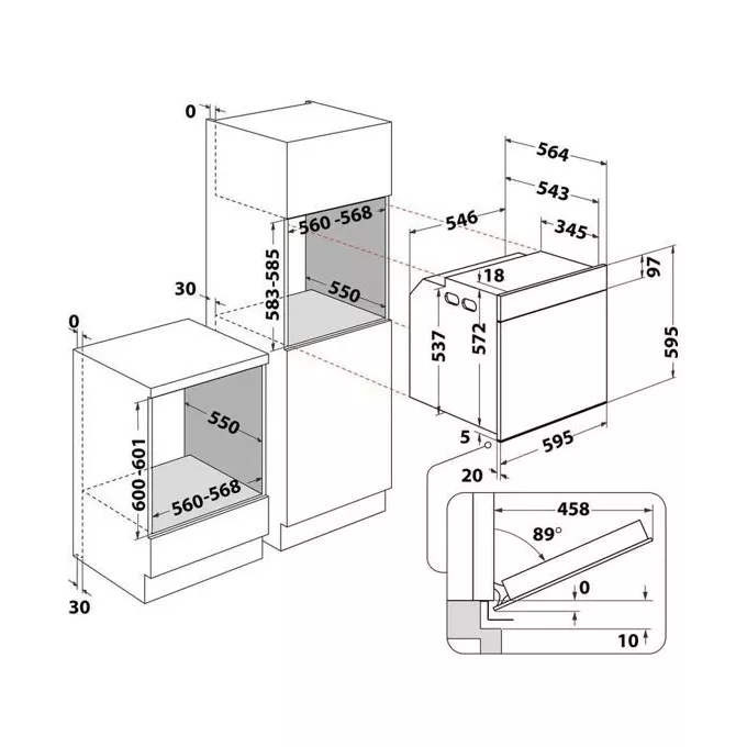 Whirlpool Piekarnik do zabudowy AKZ9 7891IX