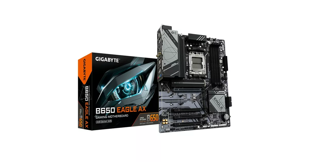 Gigabyte Płyta główna B650 EAGLE AX AM5 4DDR5 HDMI/DP ATX