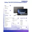Samsung Tablet Galaxy Tab S9 FE (10.9 cala, 6+128GB S pen, 5G) Enterprise Edition Szary