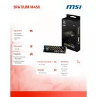 MSI Dysk SSD SPATIUM M450 500GB M.2 PCIe4 3600/2300MB/s
