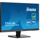 IIYAMA Monitor 24 cale XU2463HSU-B1 IPS,100HZ,ECO,3ms,SLIM,HDMI,DP,2x USB3.2 ,TCO,EPEAT