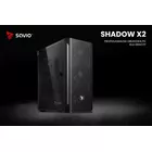 Savio Obudowa komputerowa Shadow X2 Mesh/Glass