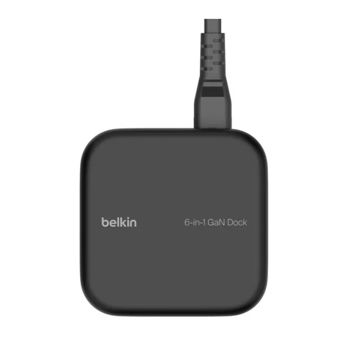 Belkin Stacja Dokująca GaN 6w1 USB-A USB-C Eth HDMI PD