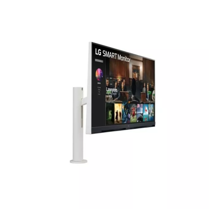 LG Electronics Monitor 32SQ780S-W 32 cale Smart 4K UHD webOS Ergo