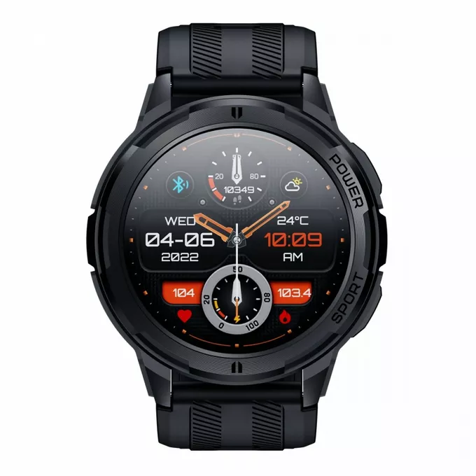 OUKITEL Smartwatch BT10 Rugged czarny