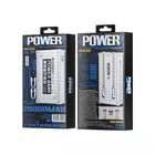 WEKOME Power bank 20000 mAh Super Charging z wbudowanym kablem USB-C &amp; Lightning PD 20W + QC 22.5W