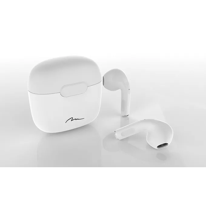 Media-Tech Słuchawki douszne bezprzewodowe R-Phones TWS USB-C Białe