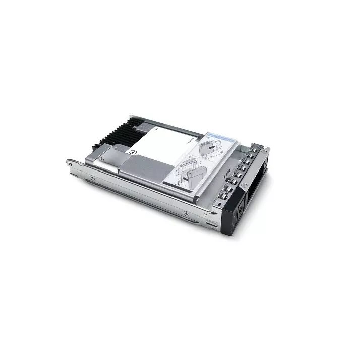 Dell Dysk SSD 960GB SATA Read Intensive 6Gbps 512e 2.5in with 3.5in Hybrid Carrier