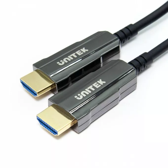 Unitek Kabel Optyczny HDMI 2.0 20m 4K60Hz C11072BK-20M