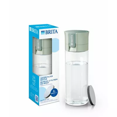 Brita Butelka filtrująca Vital + 2 MicroDisc pastelowa zieleń