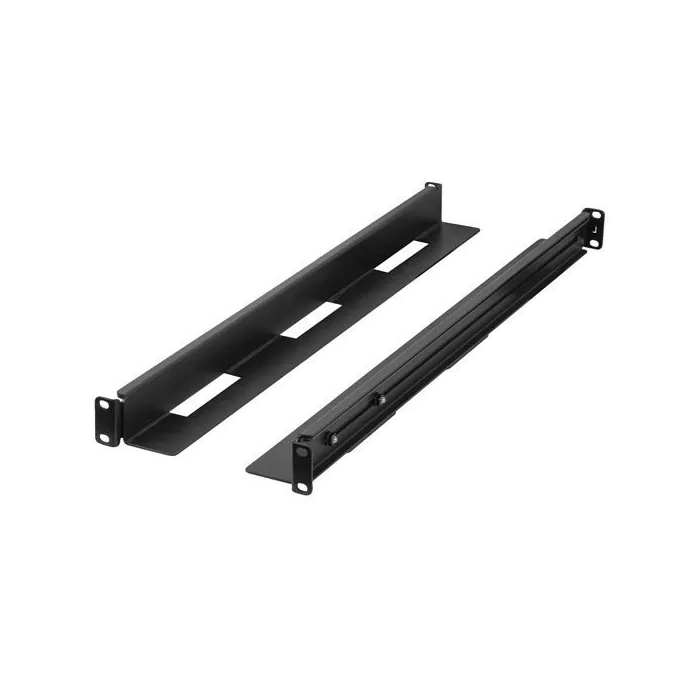 Lanberg Zestaw szyn montażowych 650x1090mm czarny AK-1902-B