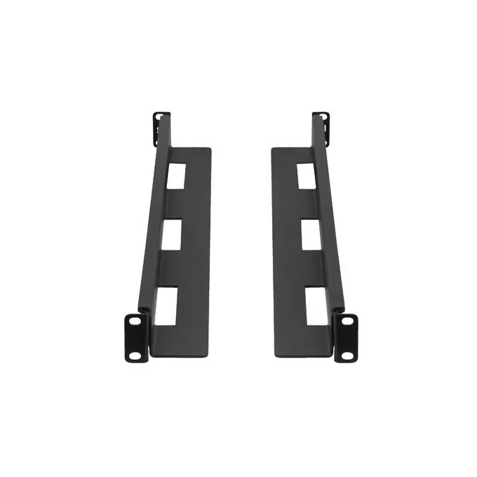 Lanberg Zestaw szyn montażowych 650x1090mm czarny AK-1902-B