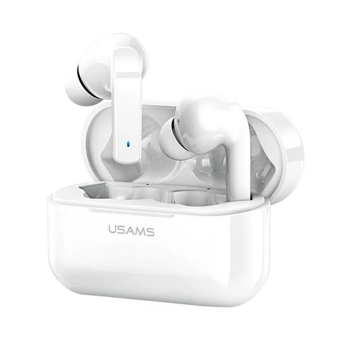 USAMS Słuchawki Bluetooth TWS 5.0 ANC LY Series białe BHULY06