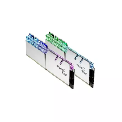 G.SKILL Pamięć PC - DDR4 64GB (2x32GB) TridentZ Royal RGB 3600MHz CL18 XMP2 Srebrna