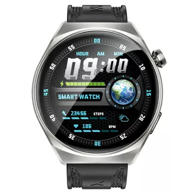 Kumi Smartwatch Kumi GW6 1.43&quot; 300 mAh srebrny