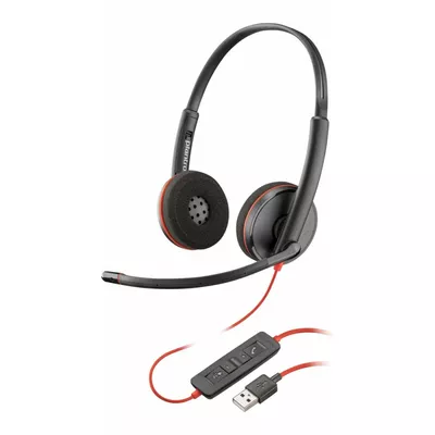 POLY Zestaw słuchawkowy Blackwire 3220 Stereo USB-A (Bulk) 80S02A6