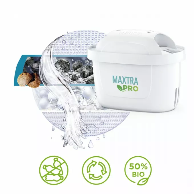 Brita Dzbanek filtrujący 3,6l Style XL Maxtra Pro Pure Performance                  szary