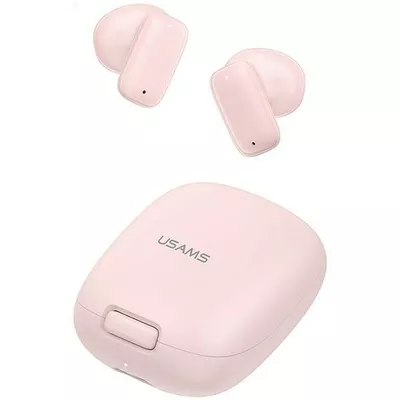 USAMS Słuchawki Bluetooth 5.3 TWS ID Series Rożowe