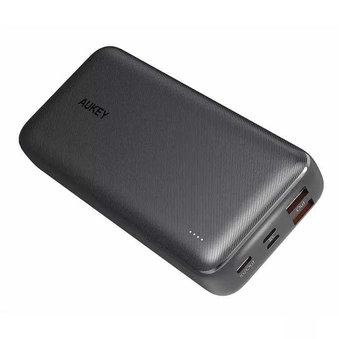 AUKEY PB-N74S Power Bank | 20000 mAh | 5xUSB | Quick Charge 3.0 | Power Delivery 3.0 | 22.5W | SCP | LED | kabel USB-C