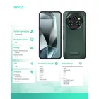OUKITEL Smartfon WP35 8/256GB 11000 mAh DualSIM zielony