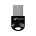 Savio Adapter komputerowy USB Bluetooth 5.3 + EDR Dual Mode, 3 Mb/s, zasięg 20m, BT-060