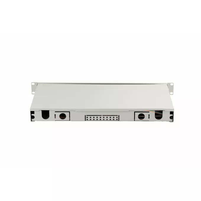 Digitus Panel krosowy/przełącznica światłowodowa z wyposażeniem 19 cali 1U, szary