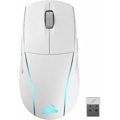 Corsair Myszka bezprzewodowa M75 biała RGB