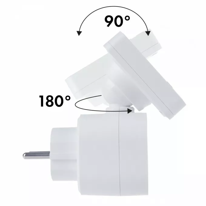 GreenBlue Timer cyfrowy GB605 E 16A IP20