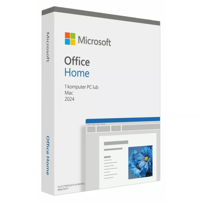 Microsoft Office Home 2024 PL Win/Mac  EP2-06862, Zastępuje P/N: 79G-05418