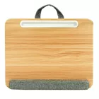 Techly Podstawka pod laptop na kolana miękka wyściółka, wysuwana półka na mysz 410x335mm
