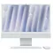 Apple iMac 24 cale: M4 8/8, 16GB, 256GB SSD - Srebrny