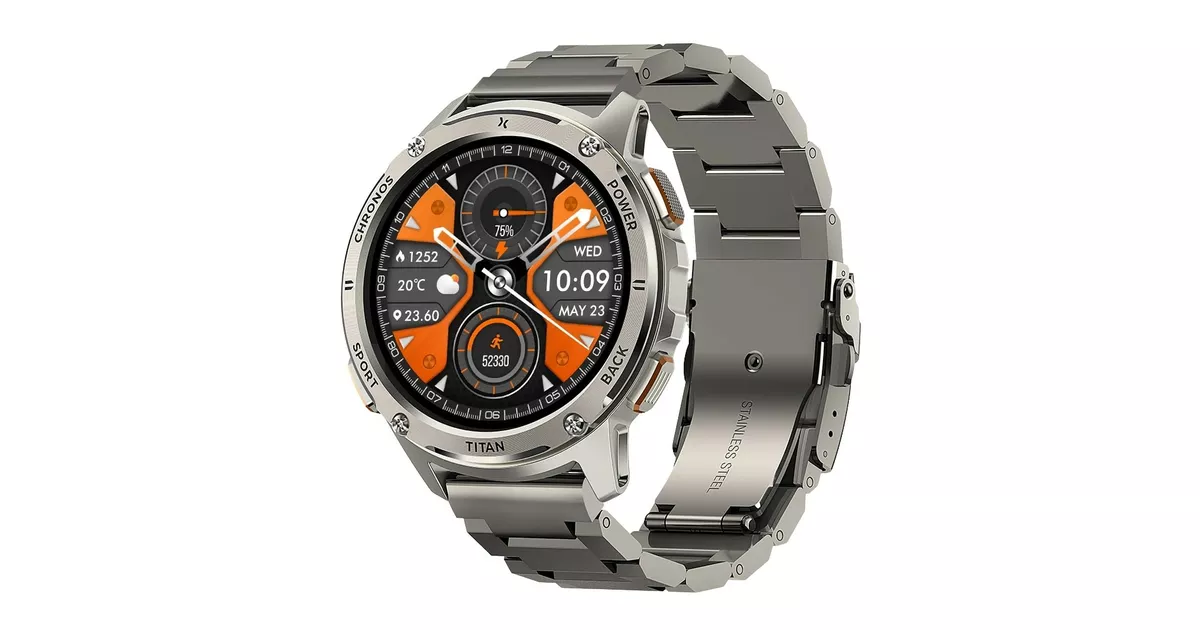 Maxcom Smartwatch FW110 Titan Chronos Srebrny | Zadowolenie.pl