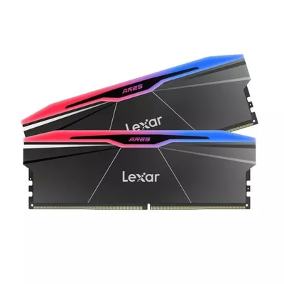 Lexar Pamięć DDR5 ARES RGB Black  32GB(2*16GB)/6000 CL28